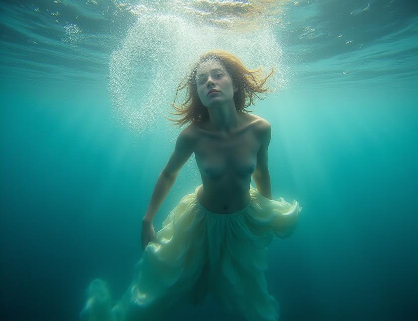 Fotografia subacquea underwater portrait
